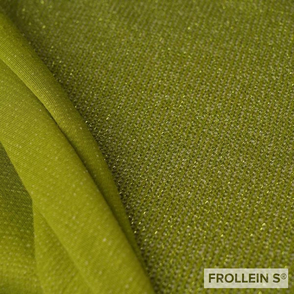 Knitted Fabric - Organic Selanik Glam - Avocado - Frollein S®