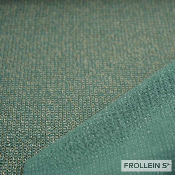 Knitted Fabric - Organic Selanik Glam - Dusty Green - Frollein S®