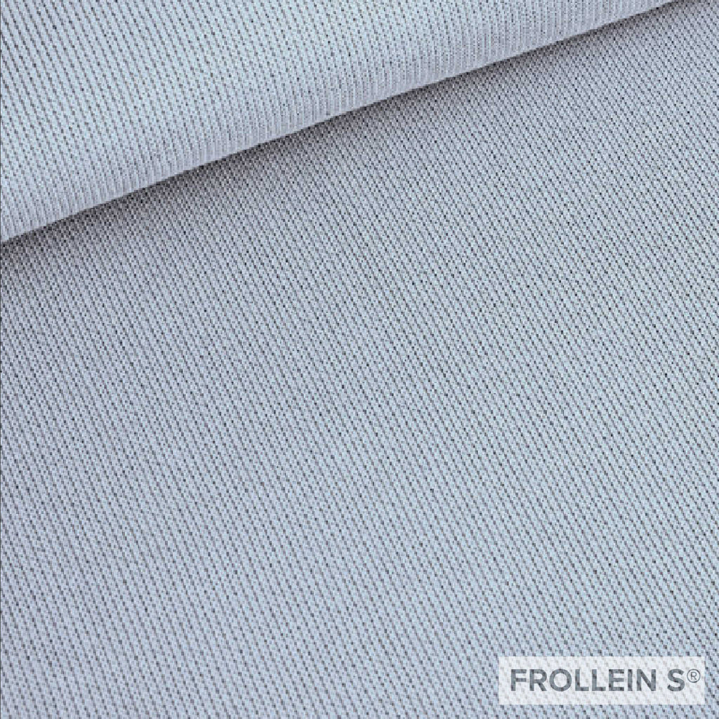 Knitted Fabric - Organic Selanik - Light Gray - Frollein S®