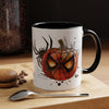 Mug - Mug - Spider Pumpkin Mask Style Accent Coffee Mug - Spider Hero Theme - Frollein S®