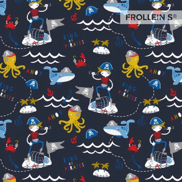  - Organic Cotton Jersey - Little Pirate - Frollein S®