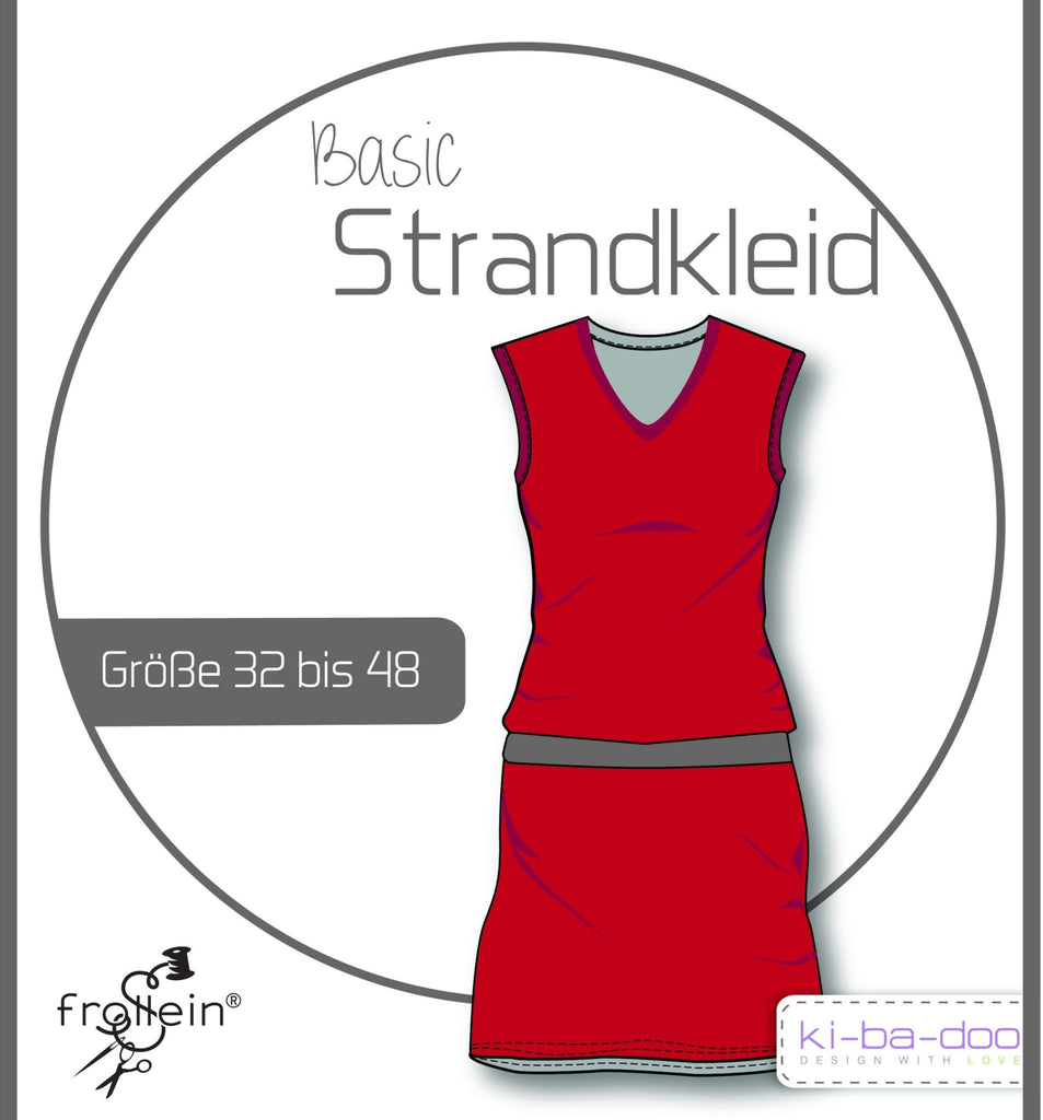 Paper Sewing Patterns - Ki - Ba - Doo Basic Beachdress - Women - Frollein S®