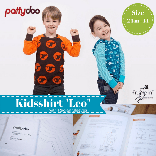 Paper Sewing Patterns - Pattydoo - Kids Shirt - Leo - Frollein S®