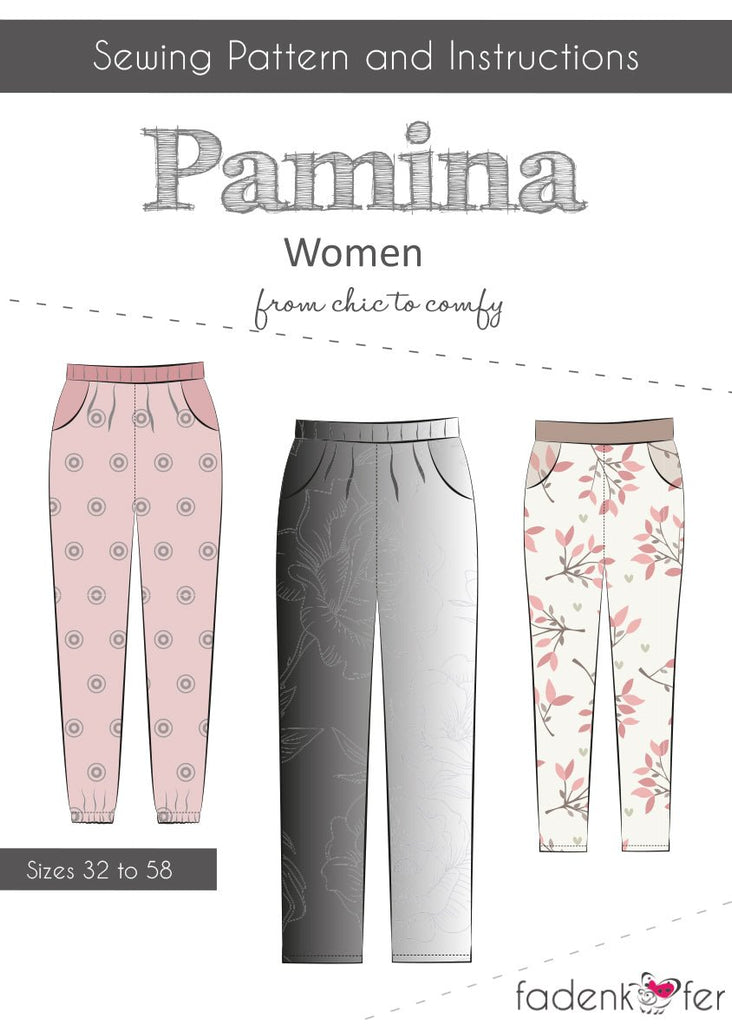 Paper Sewing Patterns - Sewing Pattern - Pamina - Women - EN - Frollein S®