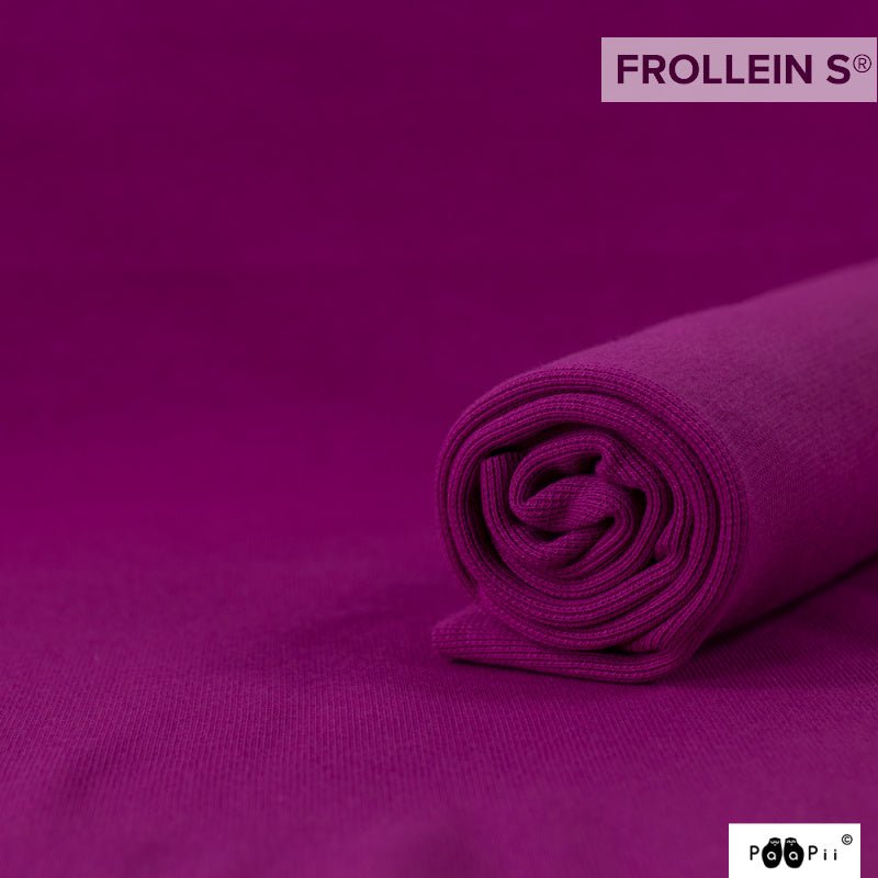 Ribbing - Organic Ribbing - Purple - Frollein S®