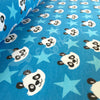 Sweat Fleece - Organic Sweat Fleece - Panda - Blue - Frollein S®