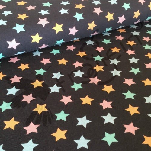 Sweat Fleece - Sweat Fleece - Pastel Stars - Frollein S®