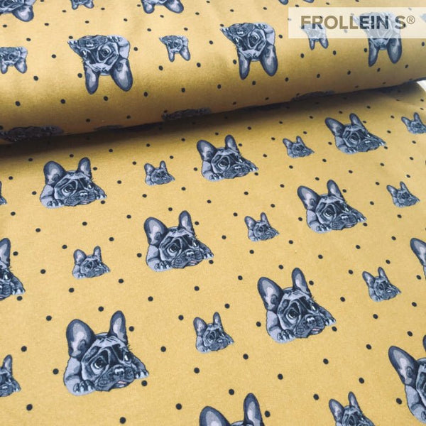 Sweat Fleece - Sweat - French Bulldog - Mustard - Frollein S®