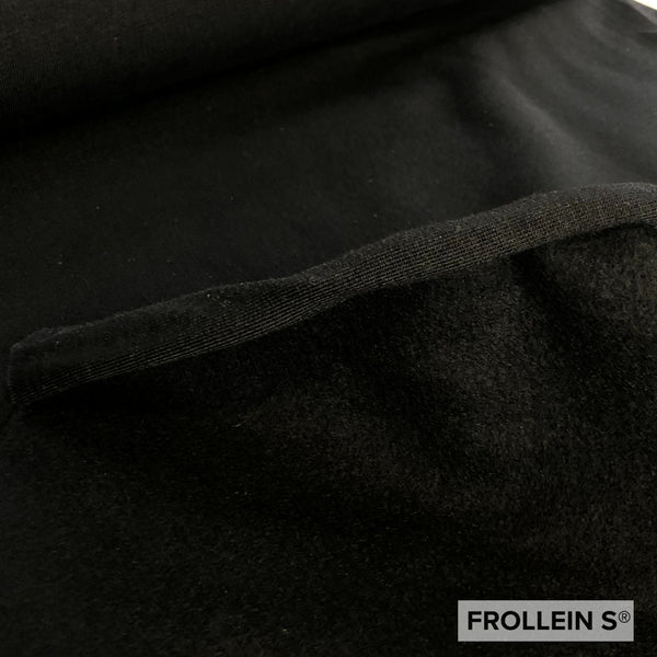 Sweat - Organic Soft Sweat - Black - Frollein S®