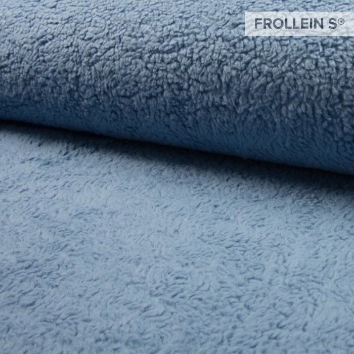 Teddy - Teddy - Faux Fur - Dusty Blue - Frollein S®