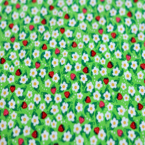 Woven Cotton - Cotton - Elinas Strawberry - Garden - Frollein S®