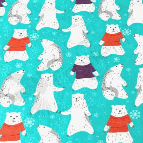 Cotton Jersey -  Polar bear