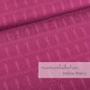 Cotton Jersey - Mellow Leaves - Berry