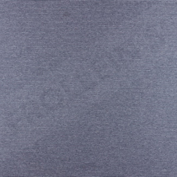 Cotton Jersey - Mini Stripes - Dark Blue-Gray