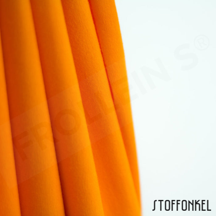 Organic Cotton Jersey - Solid Orange