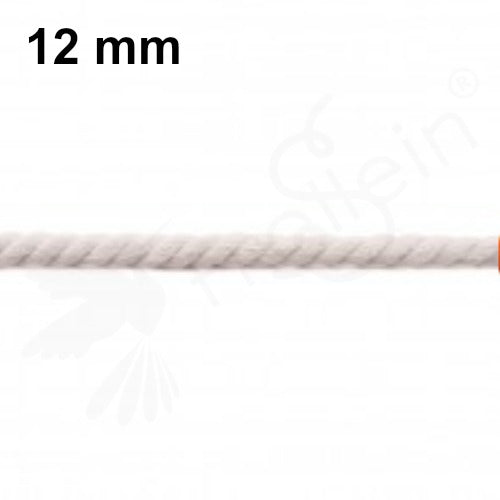 Twisted Cord Strings - Solids - 12 mm