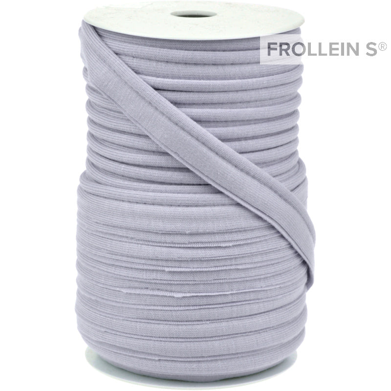 Jersey Piping Trim - Lilac Gray