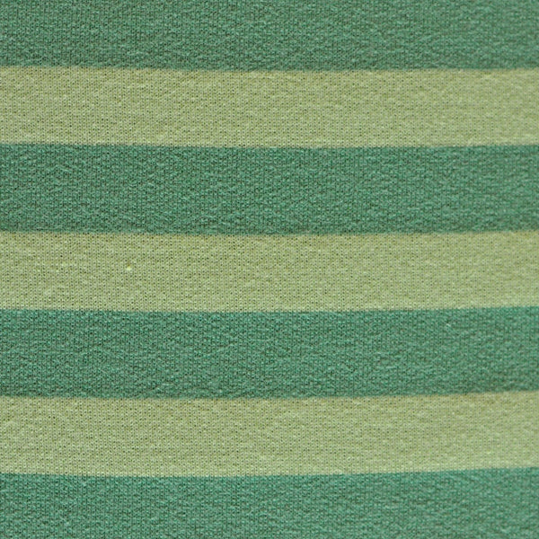 Sweatshirt Fleece - Stripes - Green