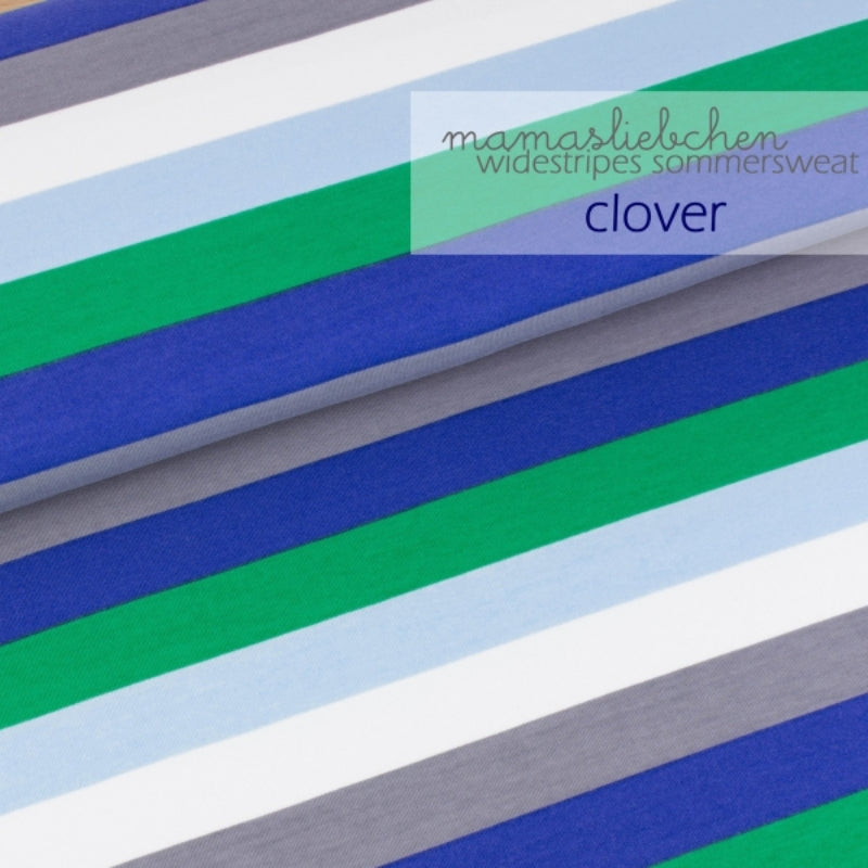 French Terry - Widestripes - Clover