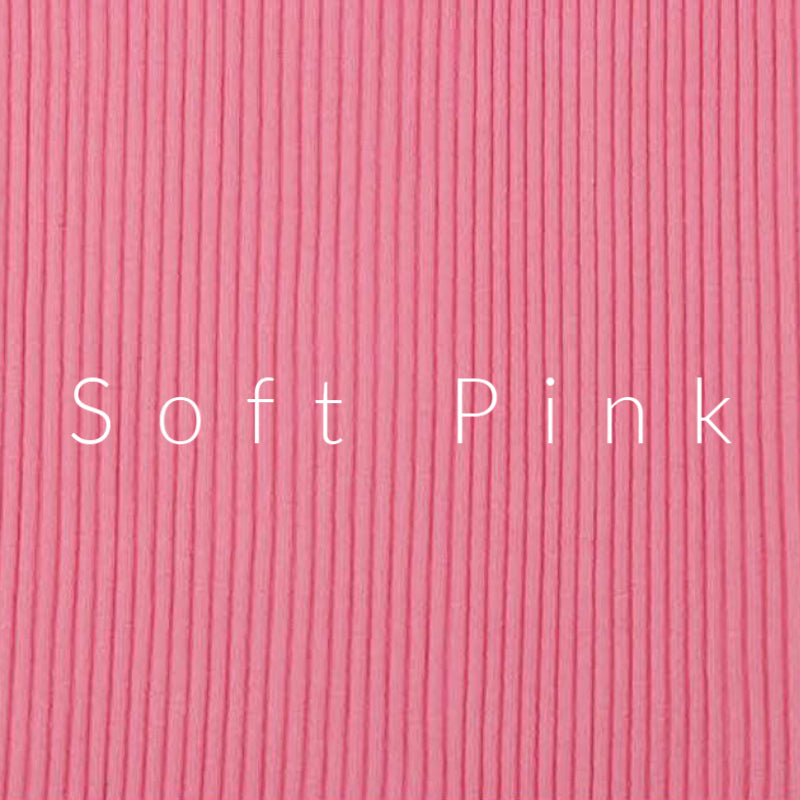 Heavy Rib 4x4 - Soft Pink