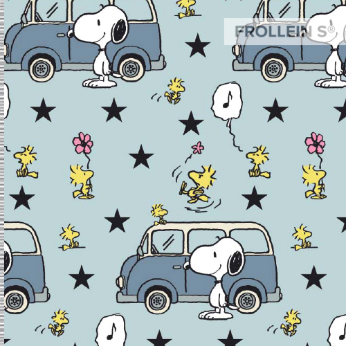 Organic Cotton Jersey - Snoopy - Mini Van