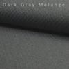 Quilted Cotton - Dark gray melange